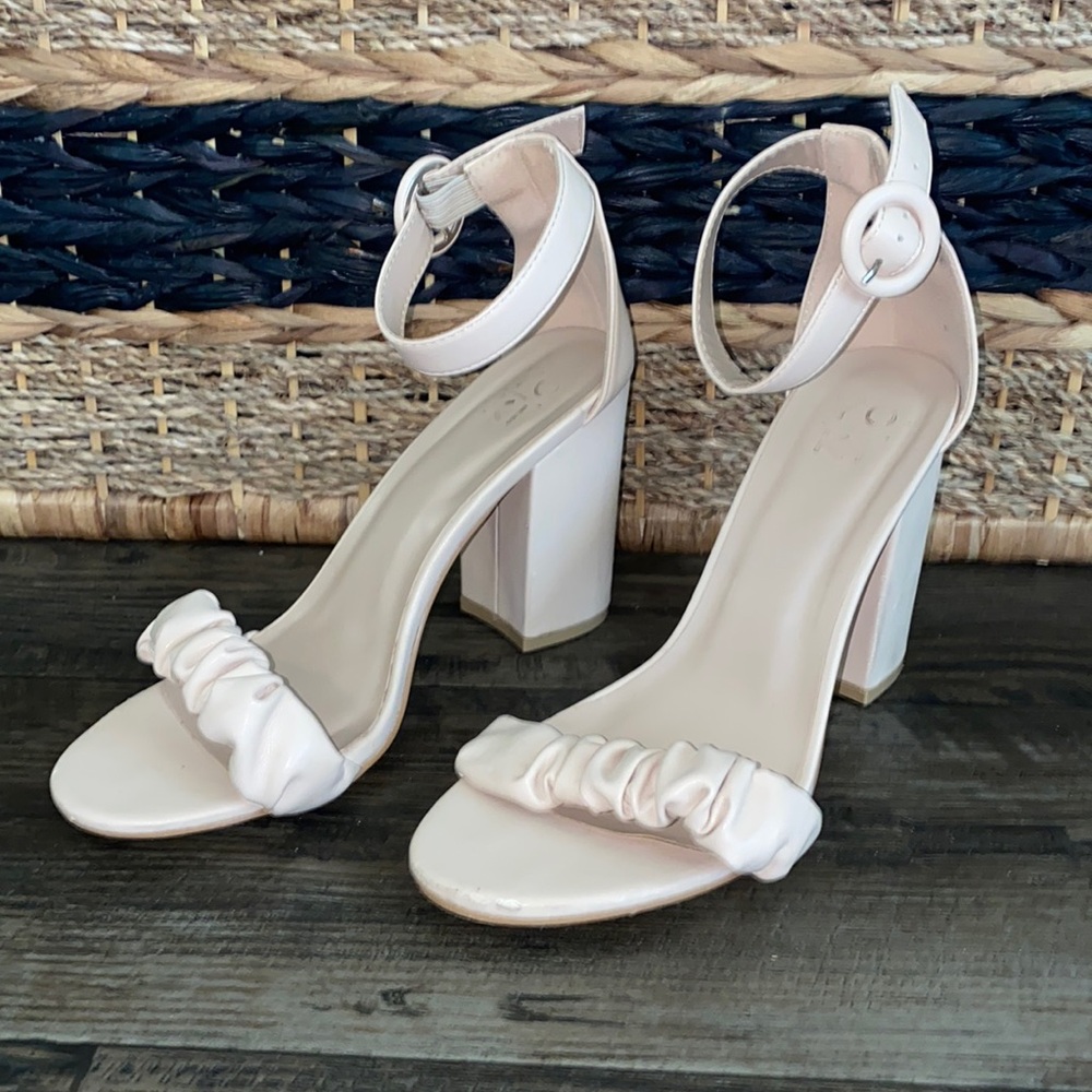 Baby pink heels